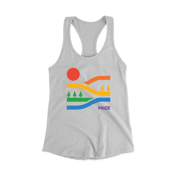 Women's Pride Tank - Heather Grey